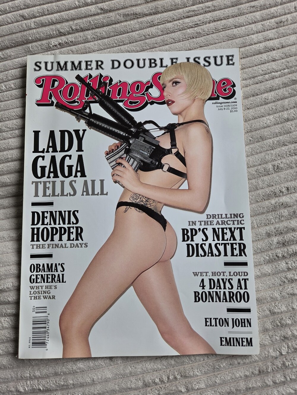 Lady Gaga on Rolling Stone Magazine